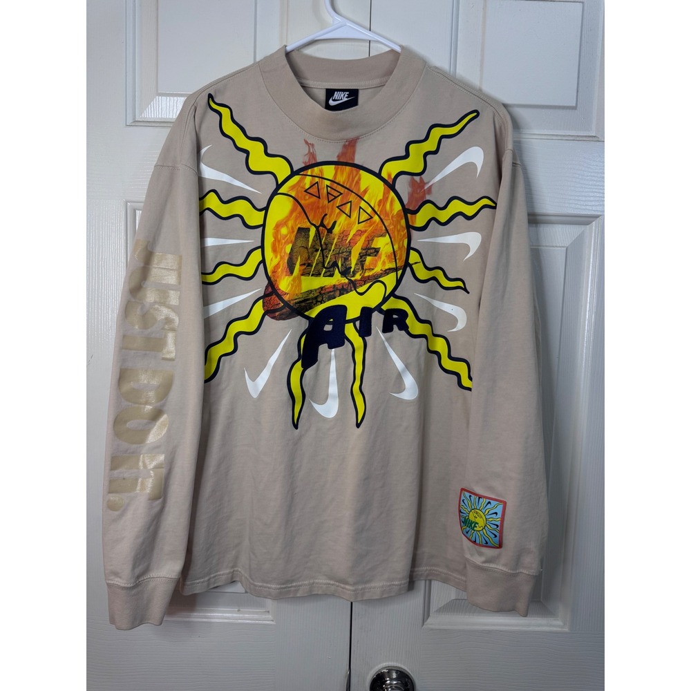 Nike Sportswear Men's Travis Scott Element Uptempo JDI Long Sleeve Shirt